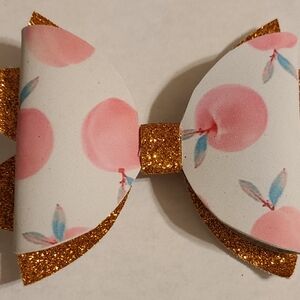 Peach Hairbow
